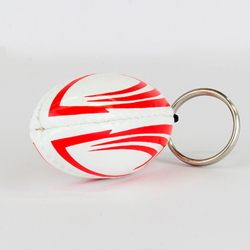 Rugby hot sale ball keychain